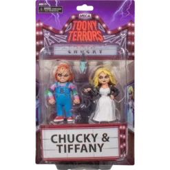 Bride Of Chucky - Chucky & Tiffany 6” Scale Toony Terrors Action Figure 2-Pack