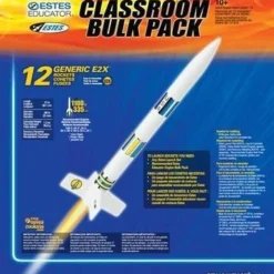 ESTES 1764 GENERIC E2X BEGINNER MODEL ROCKET (12PK) BULK PACK