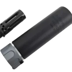 Surefire LLC Suppressor 5″ With WARCOMP-556 Flash Hider For Gel Blaster