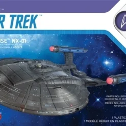POLAR LIGHTS POL966M 1/1000 STAR TREK NX-01 ENTERPRISE (SNAP) 2T PLASTIC MODEL KIT