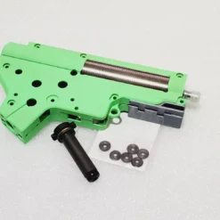 Retroarms Green Cerakoted CNC V2 Gearbox Kit For Gel Blasters
