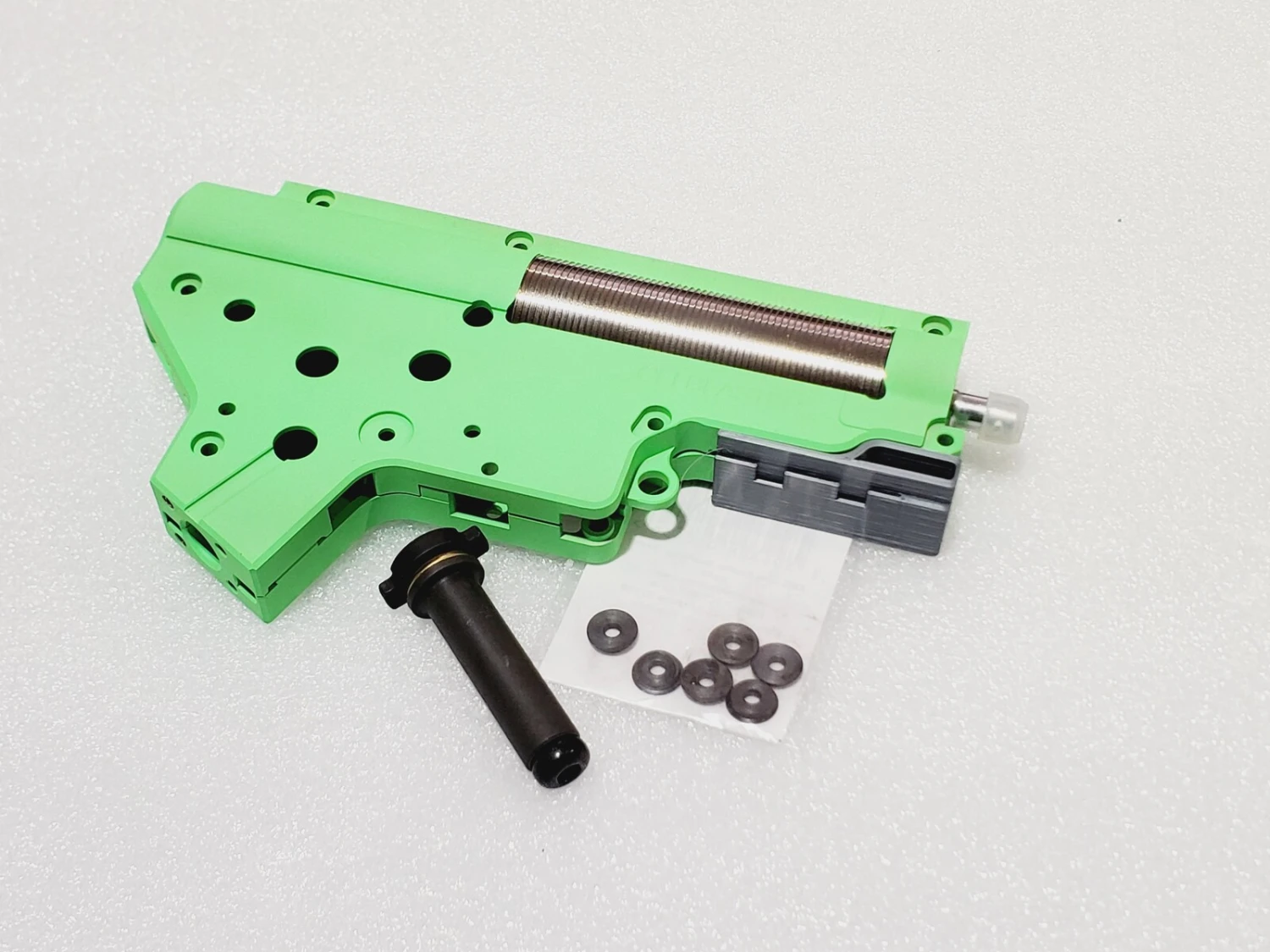 Retroarms Green Cerakoted CNC V2 Gearbox Kit For Gel Blasters