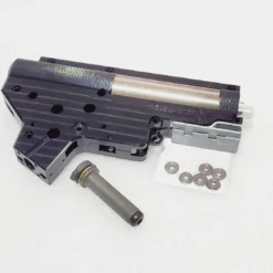 Retroarms Black Anodized CNC V2 Gearbox Kit For Gel Blasters