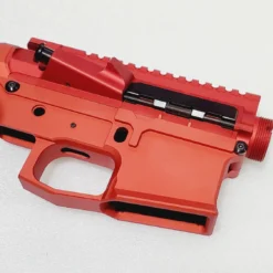 RetroArms CNC Red Solid Receiver For Gel Blasters