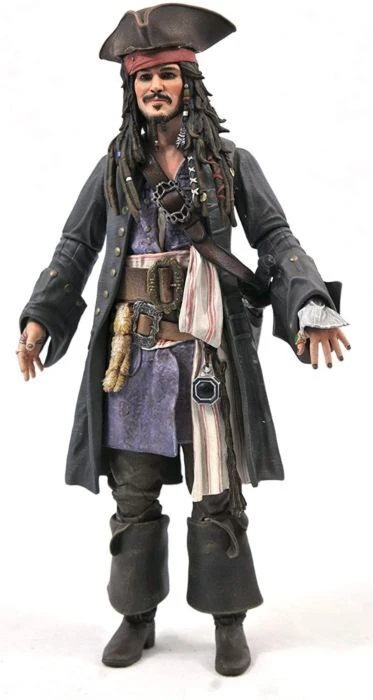 Pirates Of The Carribbean: Dead Men Tell No Tales - Captain Jack Sparrow 7” Deluxe Action Figure - Image 3