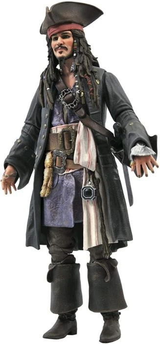 Pirates Of The Carribbean: Dead Men Tell No Tales - Captain Jack Sparrow 7” Deluxe Action Figure - Image 4