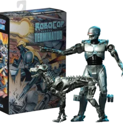 NECA Robocop Vs The Terminator - Endocop & Terminator Dog 7” Action Figure 2-Pack