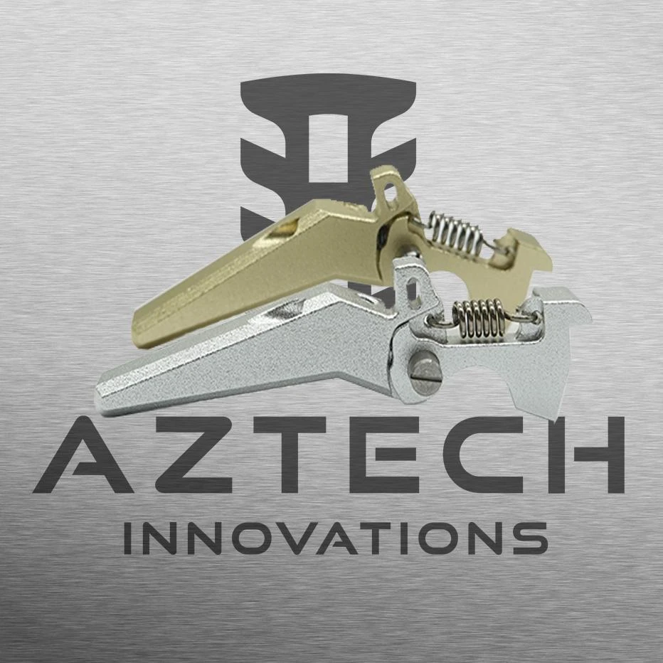 Aztech Black XTREME Adjustable V2 Metal Trigger For Gel Blasters - Image 2