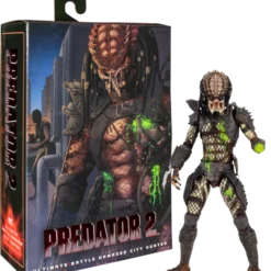 NECA Predator 2 - City Hunter Predator Battle-Damaged Ultimate 7” Scale Action Figure