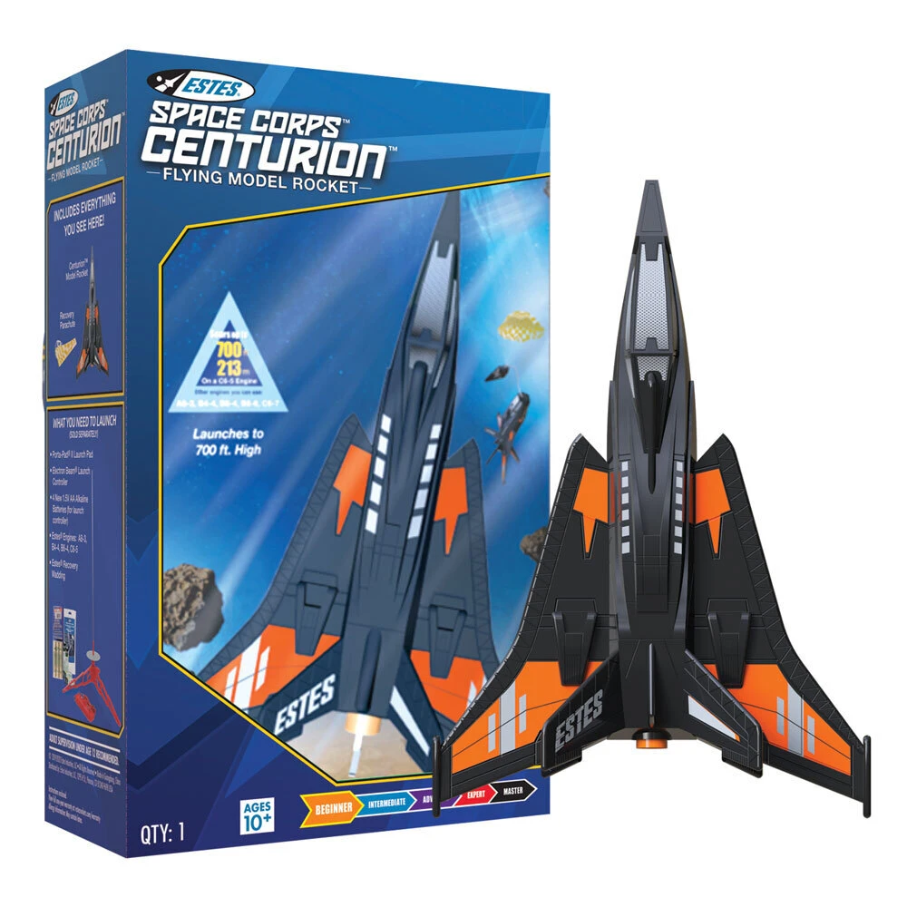 ESTES SPACE CORPS CENTURION (2) (ROCKET ONLY) BEGINNER MODEL ROCKET KIT (18MM STANDARD ENGINE) 7291