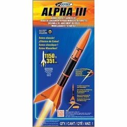 ESTES 1427 ALPHA III BEGINNER MODEL ROCKET LAUNCH SET