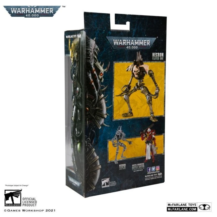Warhammer 40,000 - Necron Flayed One 7" Action Figure - Image 11