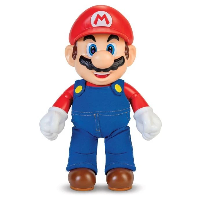 Super Mario - It’s-A-Me! Mario 12” Action Figure With Sound - Image 5