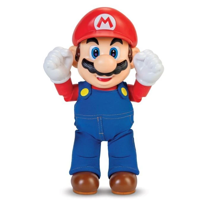 Super Mario - It’s-A-Me! Mario 12” Action Figure With Sound - Image 6