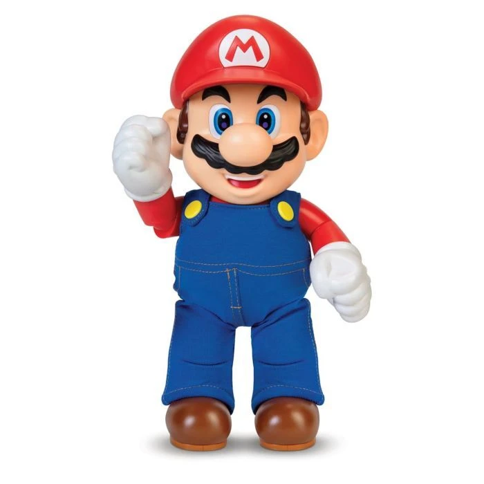 Super Mario - It’s-A-Me! Mario 12” Action Figure With Sound - Image 7