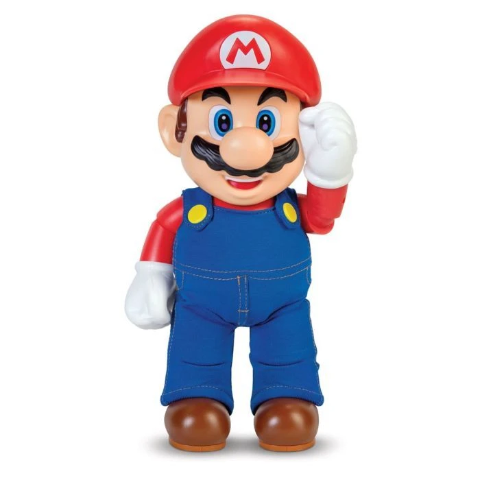 Super Mario - It’s-A-Me! Mario 12” Action Figure With Sound - Image 8