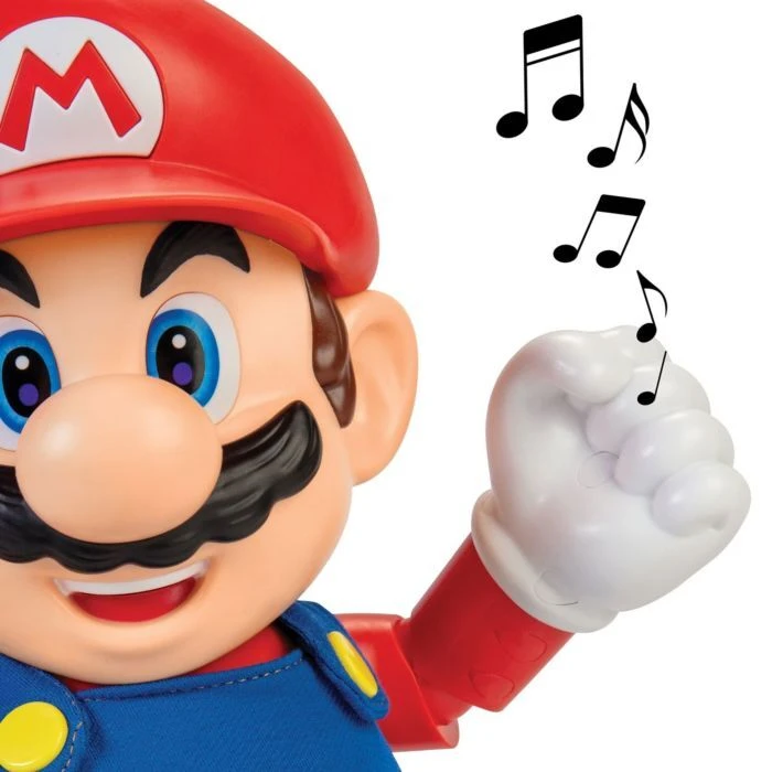Super Mario - It’s-A-Me! Mario 12” Action Figure With Sound - Image 9