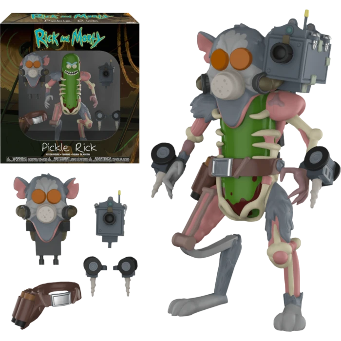 FUNKO Rick And Morty - Pickle Rick Action Figure