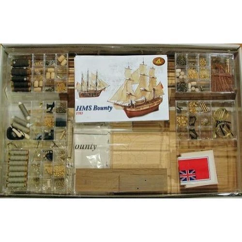 ARTESANIA H.M.S. BOUNTY 1783 1/48 MERCHANT FRIGATE 22810 Wooden Model - Image 2