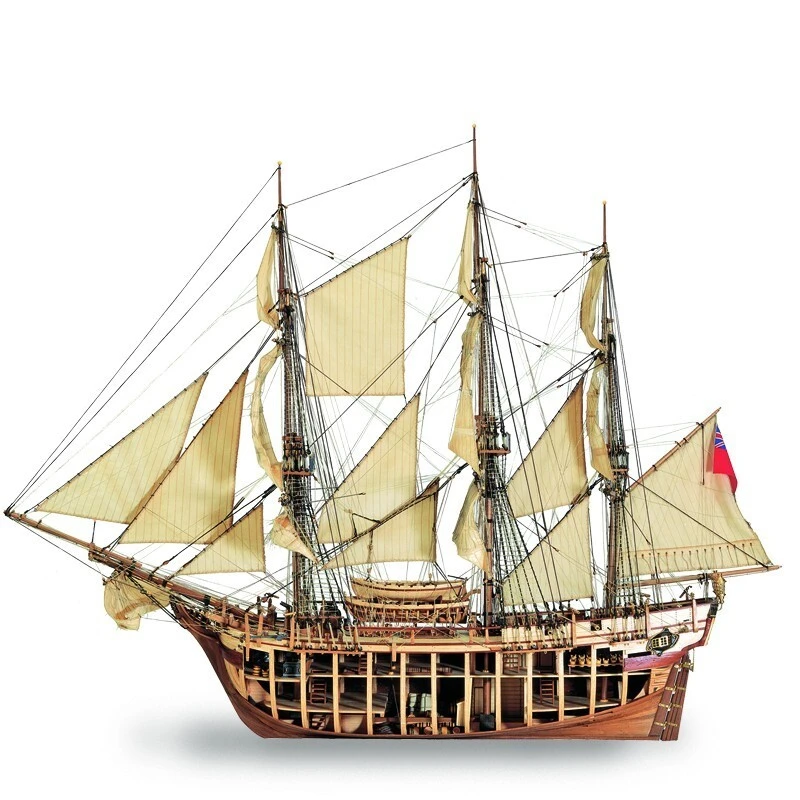 ARTESANIA H.M.S. BOUNTY 1783 1/48 MERCHANT FRIGATE 22810 Wooden Model - Image 3