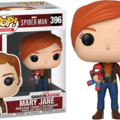 FUNKO Spider-Man (Video Game 2018) - Mary Jane With Plush #396 Pop! Vinyl
