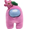 Among Us Plush Buddy - Pink With Flower