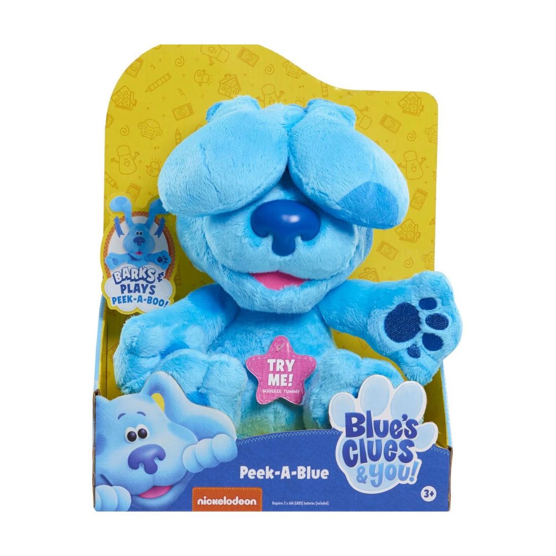 Nickelodeon Blue's Clues & You! Peek-A-Boo Plush - Blue (2860RB01) - Image 3