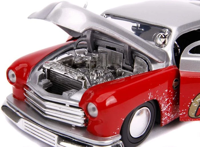 Jada Toys Big Time Muscle - Mercury 1951 Silver 1:24 Scale Diecast Vehicle - Image 6