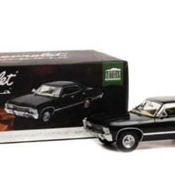Greenlight GL19119 1:18 1967 Chevrolet Impala Sport Sedan - Tuxedo Black Artisan