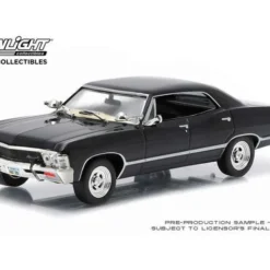 Greenlight GL86443 1:43 Black 1967 Chevrolet Impala Sport Sedan