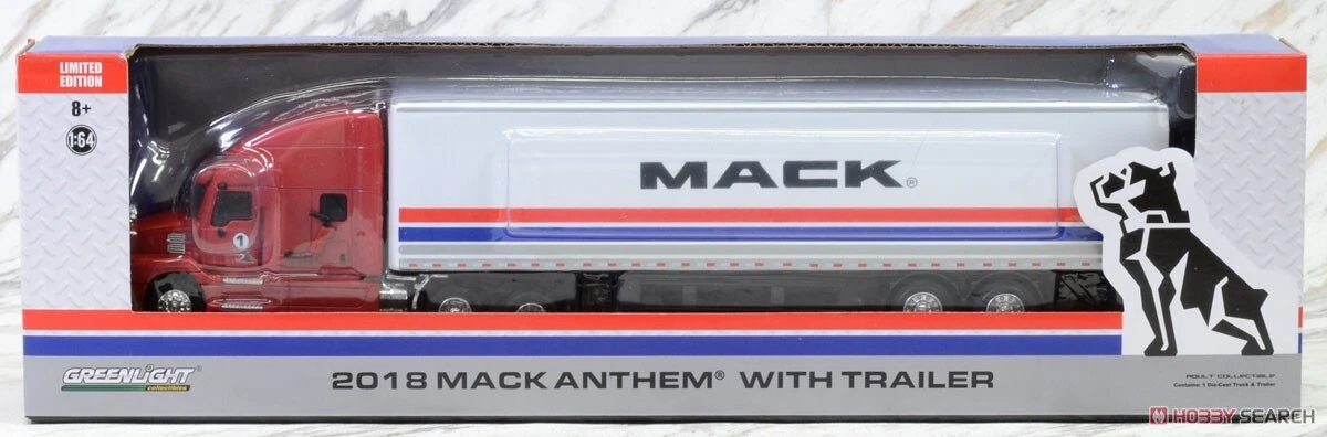 Greenlight- 1:64 201 Mack Anthem With 18 Wheeler Trailer LIMITED EDITION #30193 - Image 2