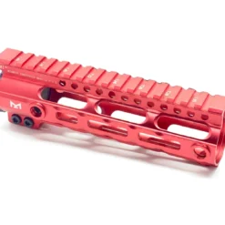 Midwest Industries Metal Handguard Red/Pink 7" For Gel Blasters