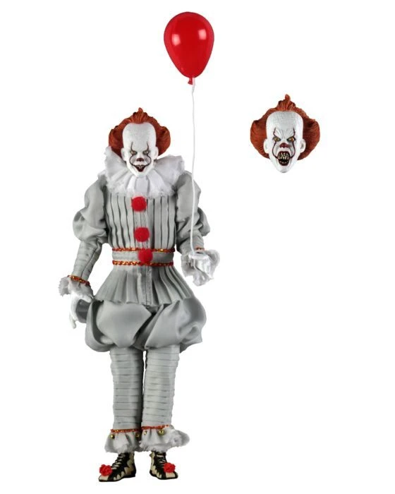 NECA It (2017) - Pennywise 8" Clothed Action Figure - Image 6