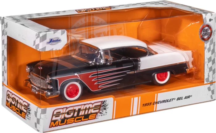 Jada Toys Big Time Muscle - 1955 Chevrolet Bel Air 1:24 Scale