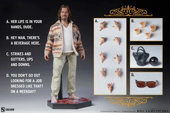 The Big Lebowski - The Dude 12" Action Figure - Image 10