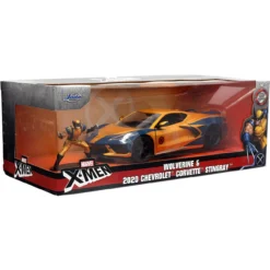 Jada Toys Marvel Comics - Wolverine & 2020 Chevy Corvette 1:24 Scale