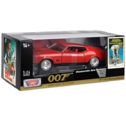 Motormax MX79851 1:24 1971 Ford Mustang Mach 1 "Diamonds Are Forever" James Bond