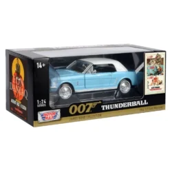 Motormax MX79855 1:24 1964 1/2 Ford Mustang Hard Top "Thunderball" James Bond