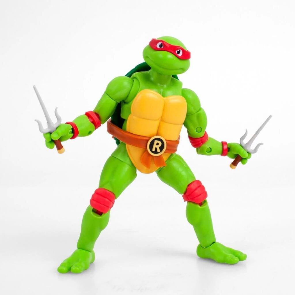 Loyal Subjects TEENAGE MUTANT NINJA TURTLES Raphael BST AXN 5" Action Figure - Image 3