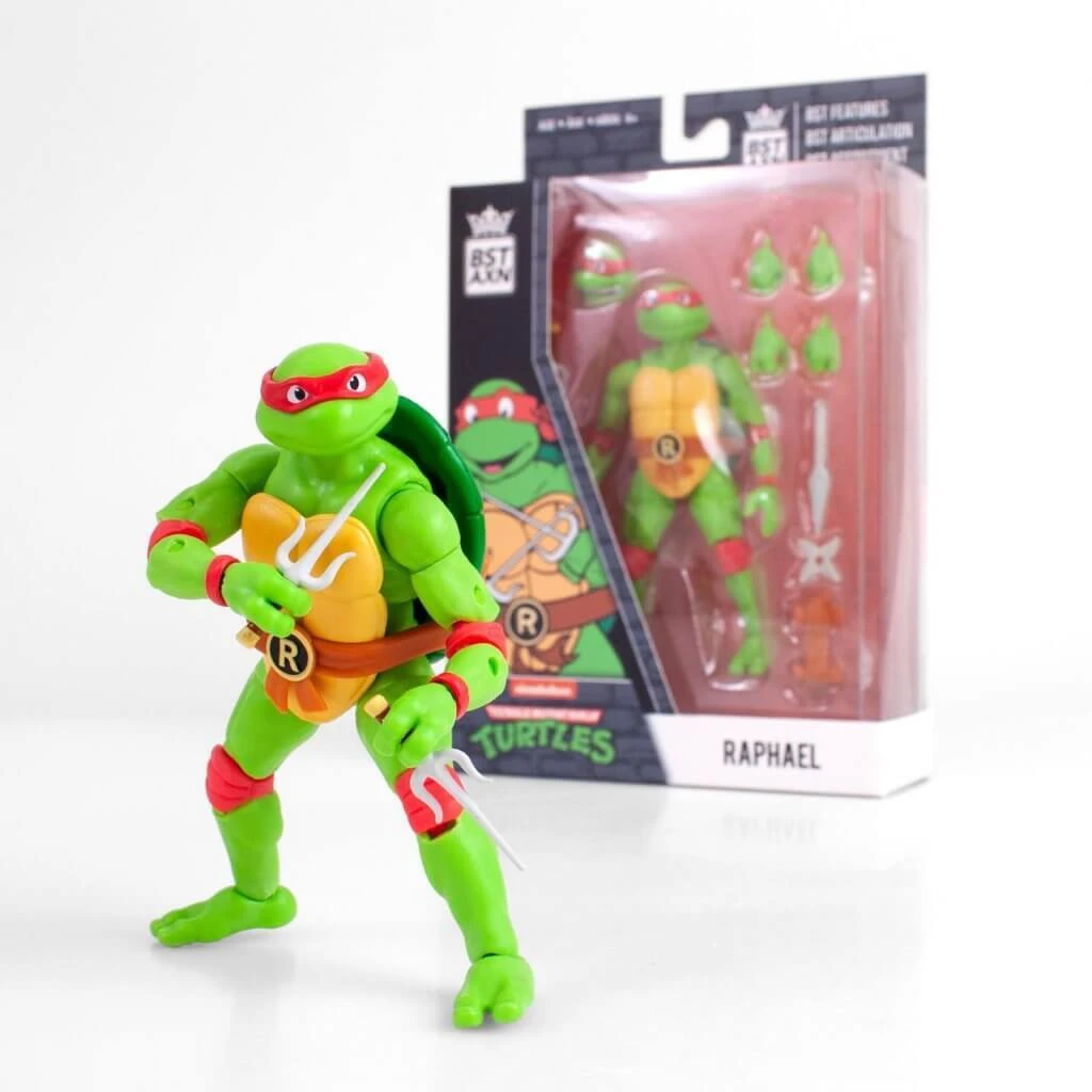 Loyal Subjects TEENAGE MUTANT NINJA TURTLES Raphael BST AXN 5" Action Figure