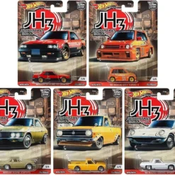 Hot Wheels Car Culture Japan Historics JH3 Set Nissan Skyline Honda Datsun Mazda