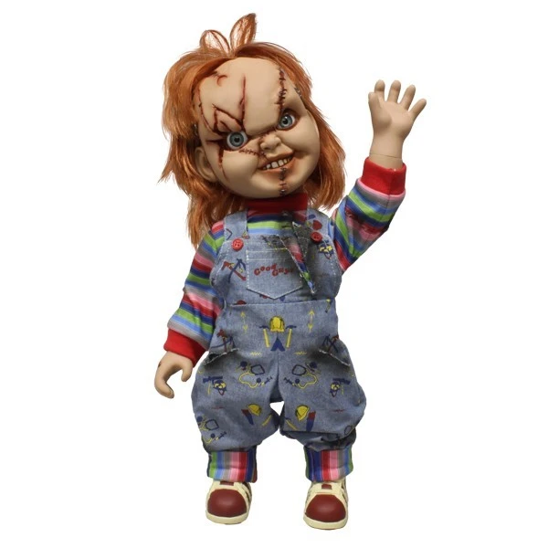 Child's Play - Chucky 15" Bride Of Chucky Scared Talking Action Figure Mezco (78003) - Image 8