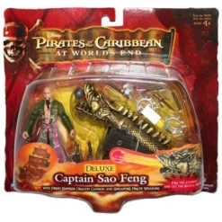 PIRATES OF THE CARIBBEAN AT WORLDS END CAPTAIN SAO FENG DELUXE ACTION FIGURE TOY