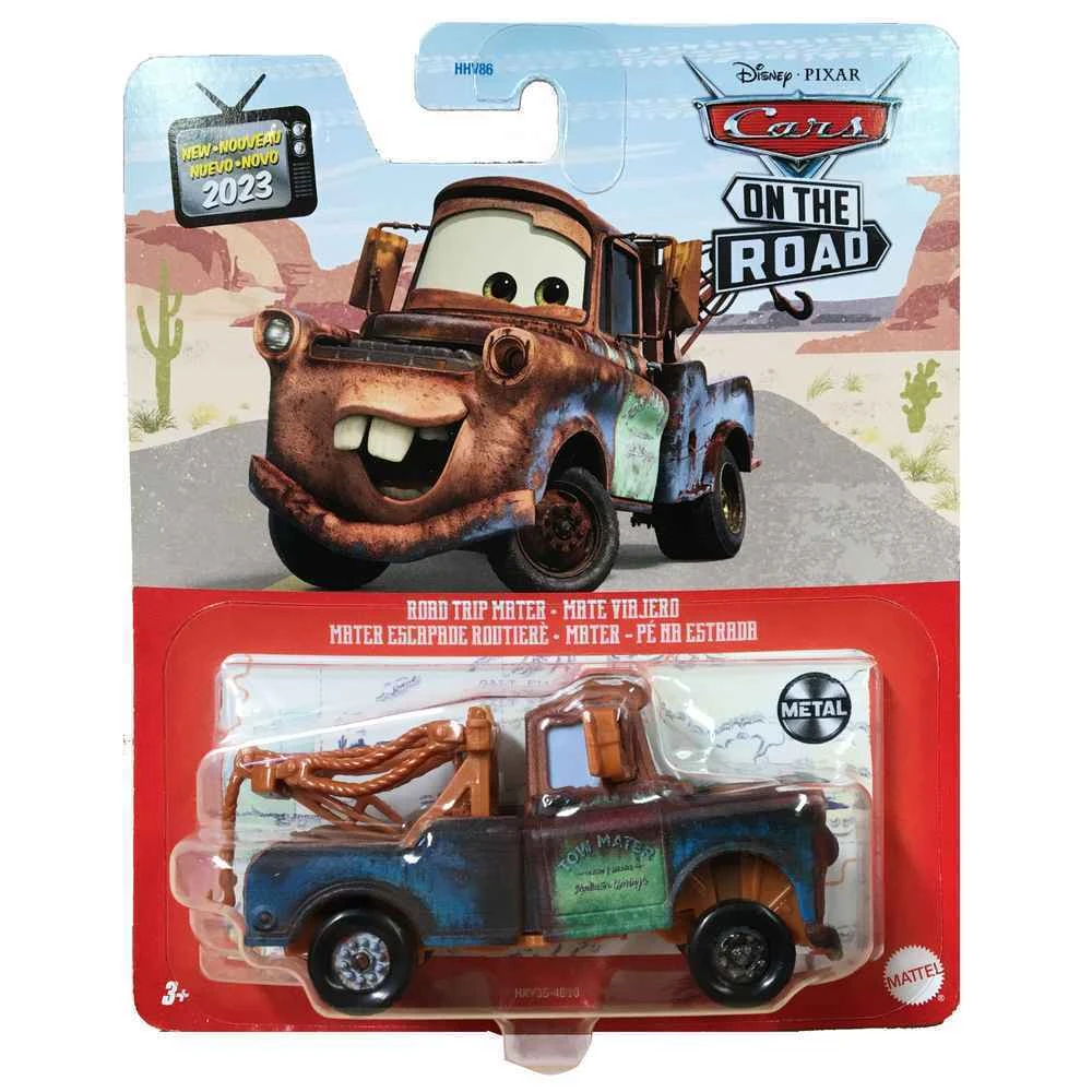 MATTEL Disney Pixar Cars Road Trip Mater 1:55 Scale Hhv86