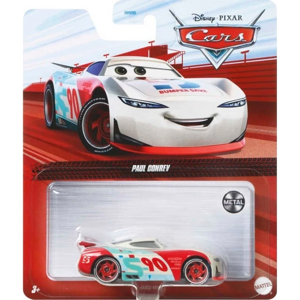 MATTEL Disney Pixar Cars Paul Conrev 1:55 Scale DXV29 GKB30 Hhv86