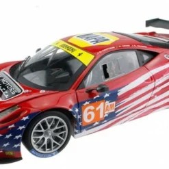 Hot Wheels Elite- Ferrari 458 ITALIA GT2 In Red 1:18 Scale Die-cast Model