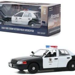 1:24 2008 FORD CROWN VICTORIA -- THE ROOKIE (LAPD) -- GREENLIGHT