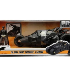 Jada Toys Batman - Batmobile 2008 1:24 W/Batman Jada Die Cast Dark Knight