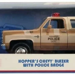 Jada Toys Stranger Things - 1980 Chevy K5 Blazer 1:24 Hollywood Ride With Badge