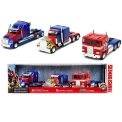 Jada Toys Transformers 5: The Last Knight - Optimus Prime 1:32 Scale 3-Pack